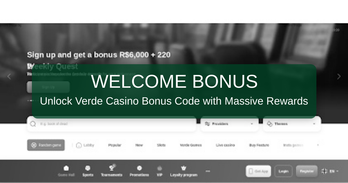 Verde Casino Bonus Code 2026 - Exclusive Offers USA